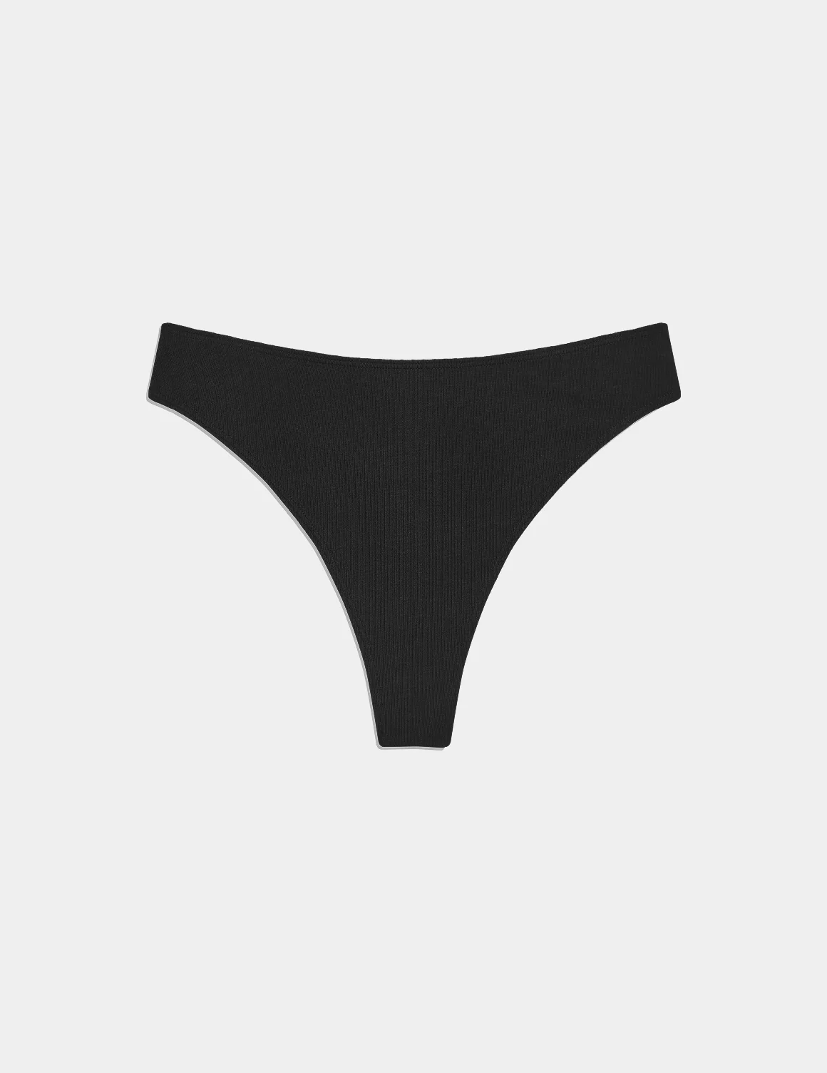 Cotton Rib Thong - Image 3