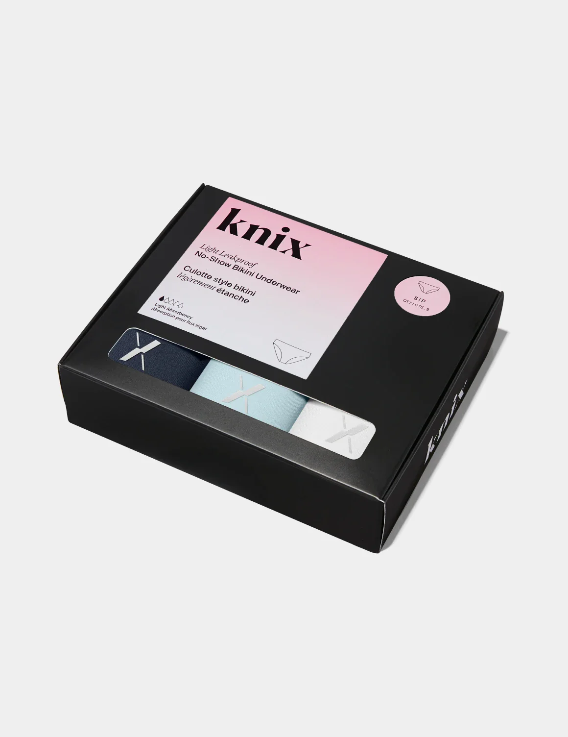 Light Leakproof No-Show Bikini 3-Pack - Image 6