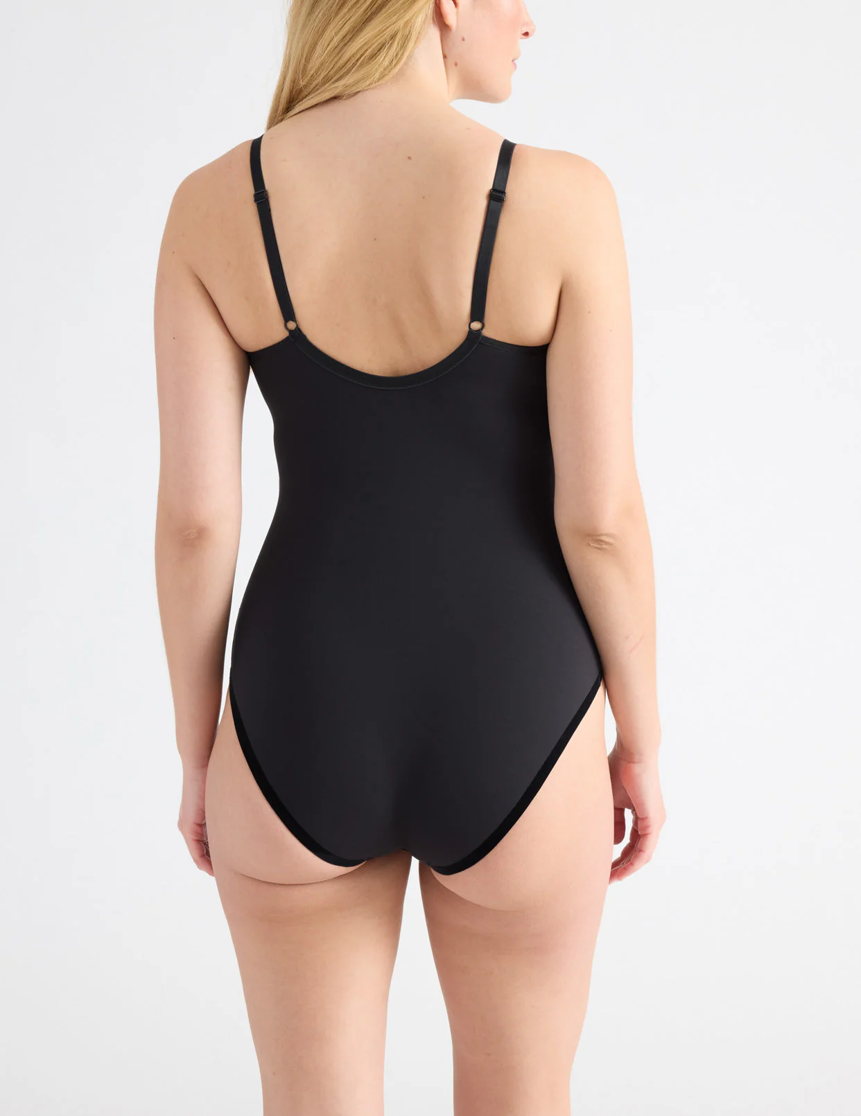 Mesh Deep V Bodysuit - Image 17