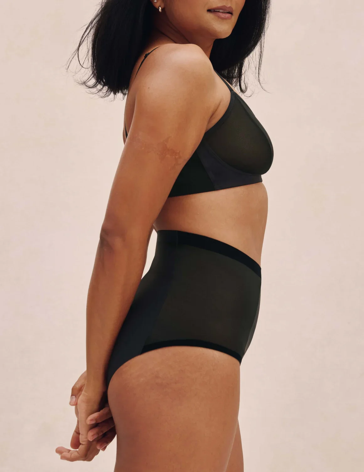 Mesh Deep V Bra - Image 28