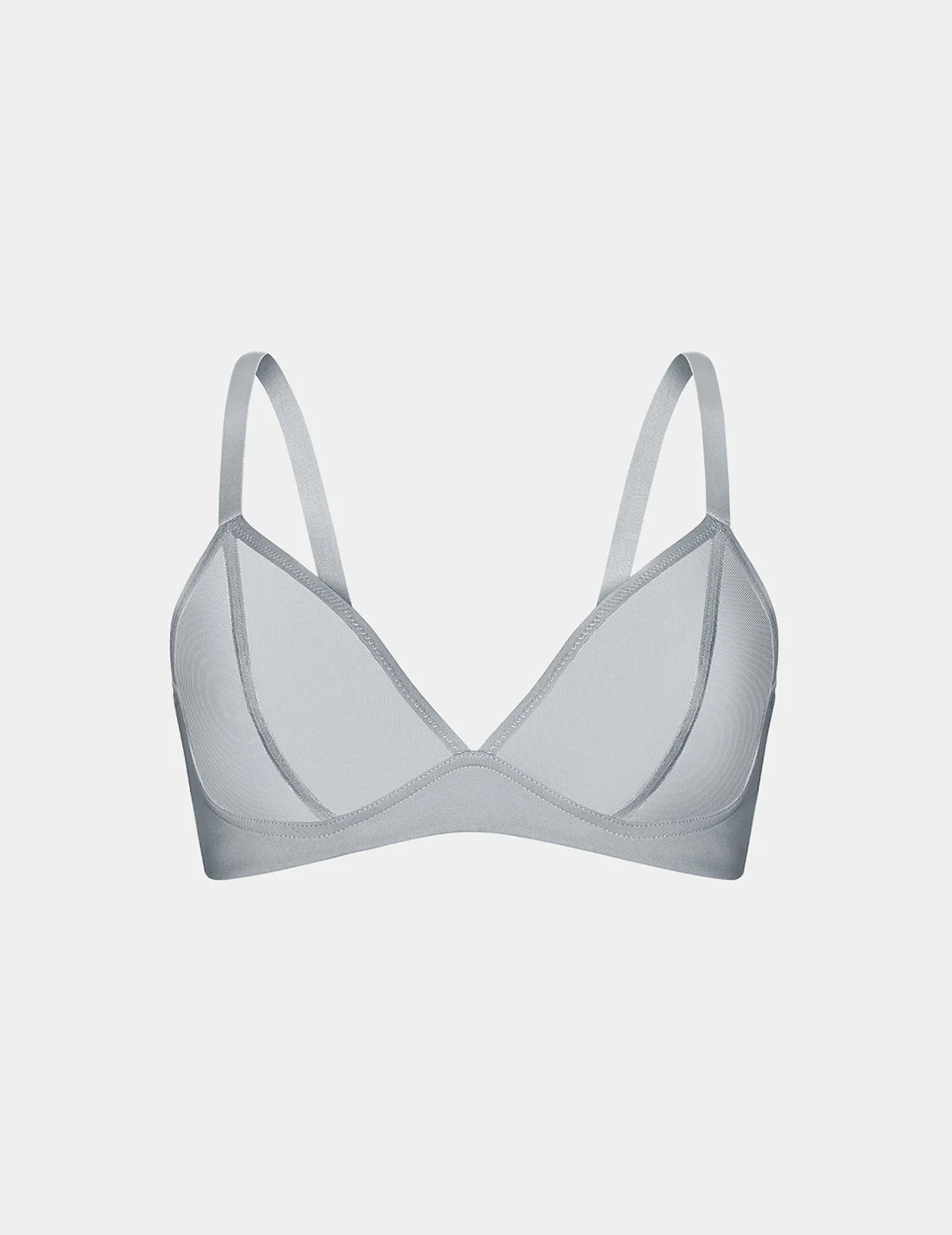 Mesh Deep V Bra - Image 47