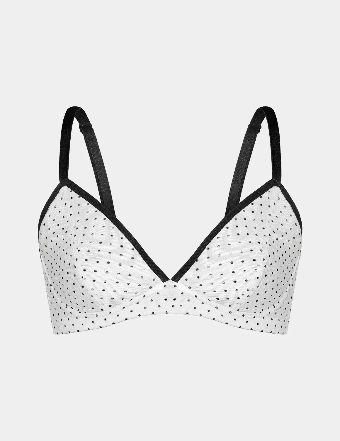 Mesh Deep V Bra - Image 60