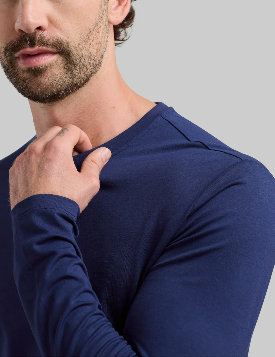 MNTD Mens Best Damn Long Sleeve - Image 7