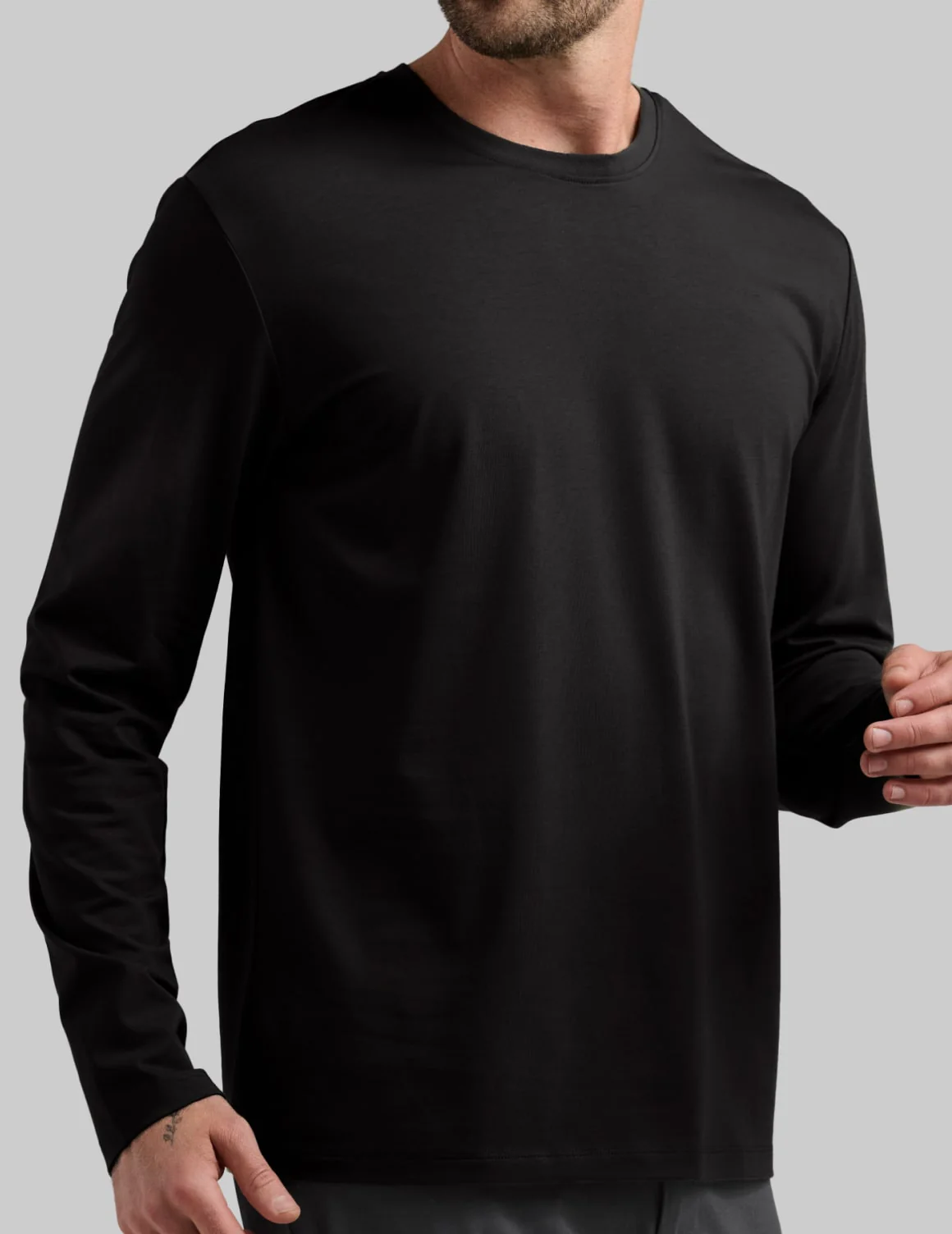 MNTD Mens Relaxed Fit Best Damn Long Sleeve - Image 3