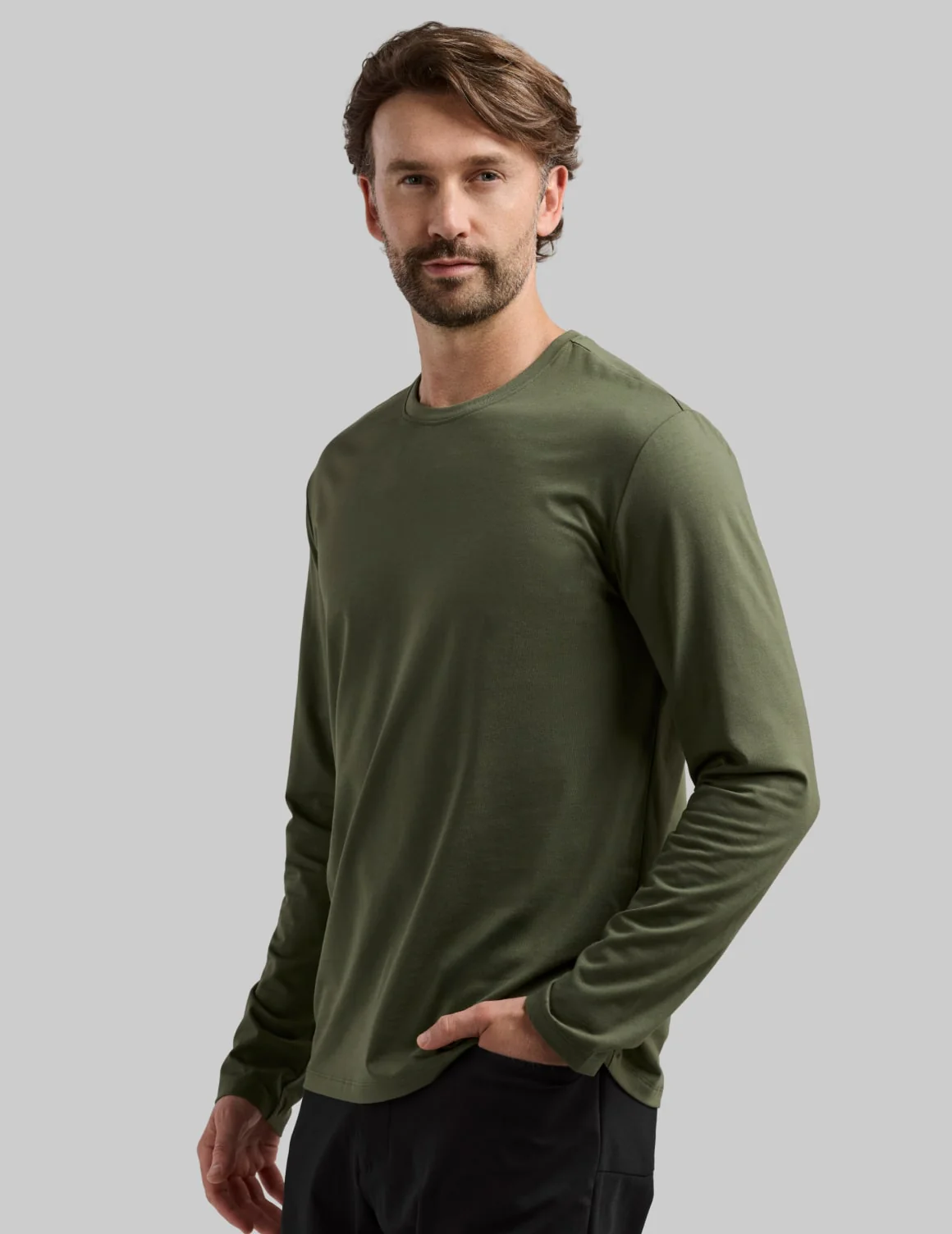 MNTD Mens Relaxed Fit Best Damn Long Sleeve - Image 9