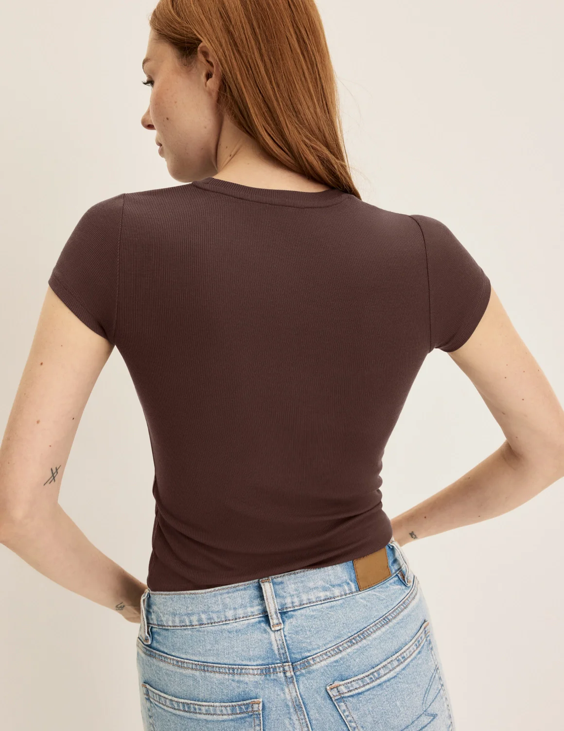 Modal Rib T-Shirt - Image 26