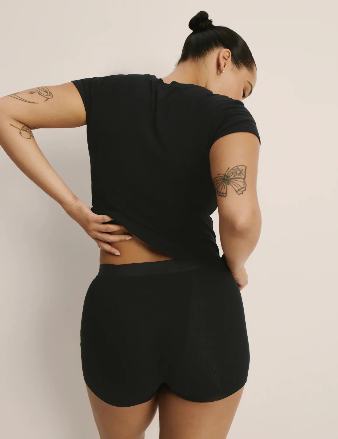 Modal Rib T-Shirt - Image 22