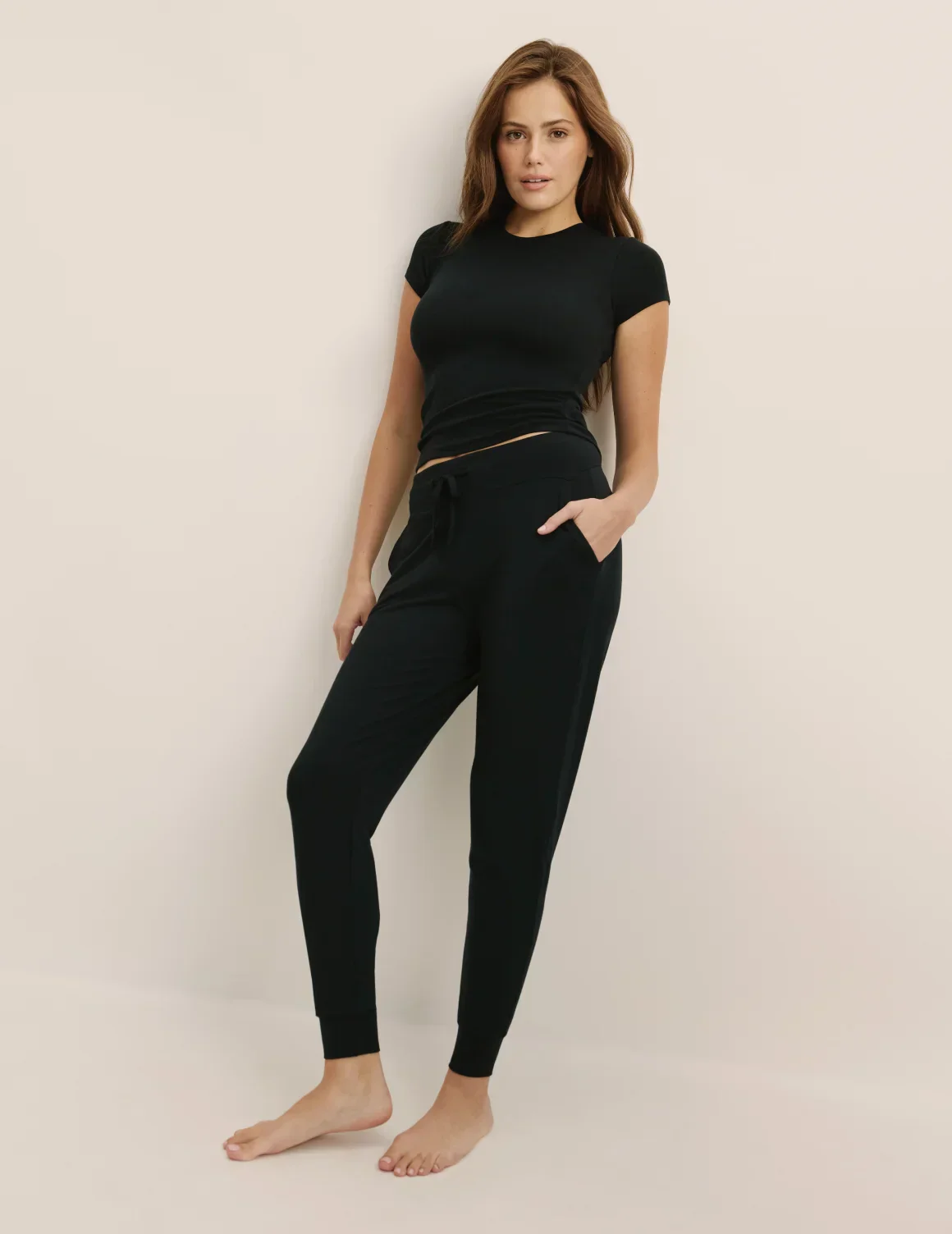 Modal Rib T-Shirt - Image 37