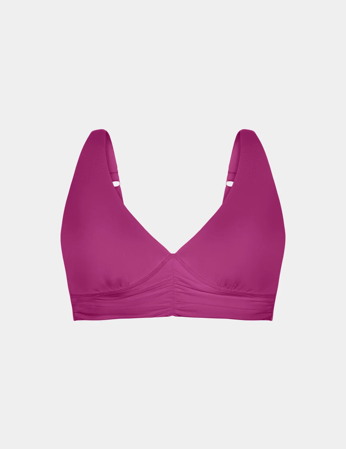 Ruched Deep V Bikini Top - Image 13