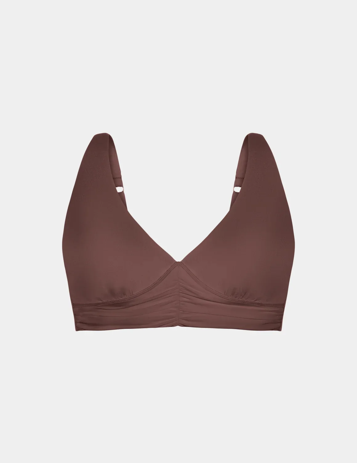 Ruched Deep V Bikini Top - Image 14