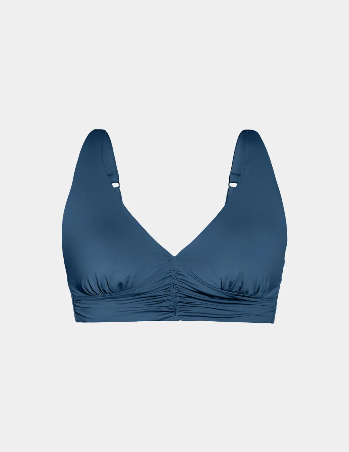 Ruched Deep V Bikini Top - Image 15