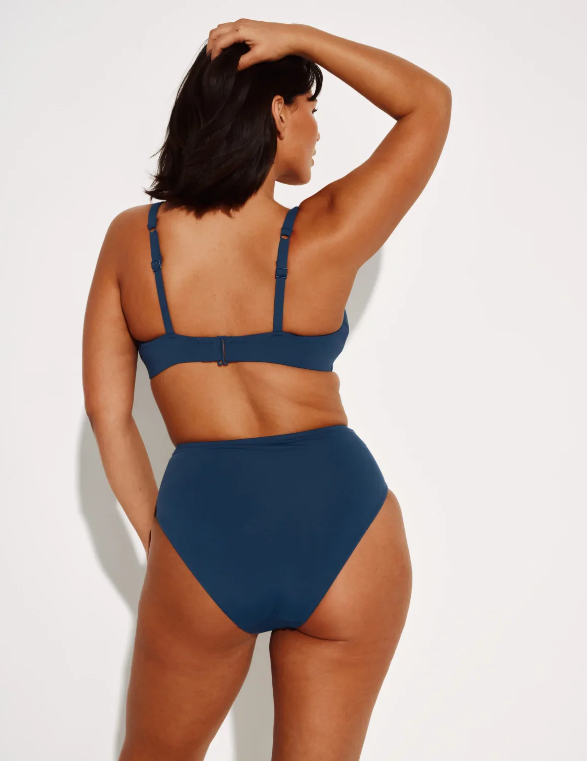 Ruched Deep V Bikini Top - Image 23