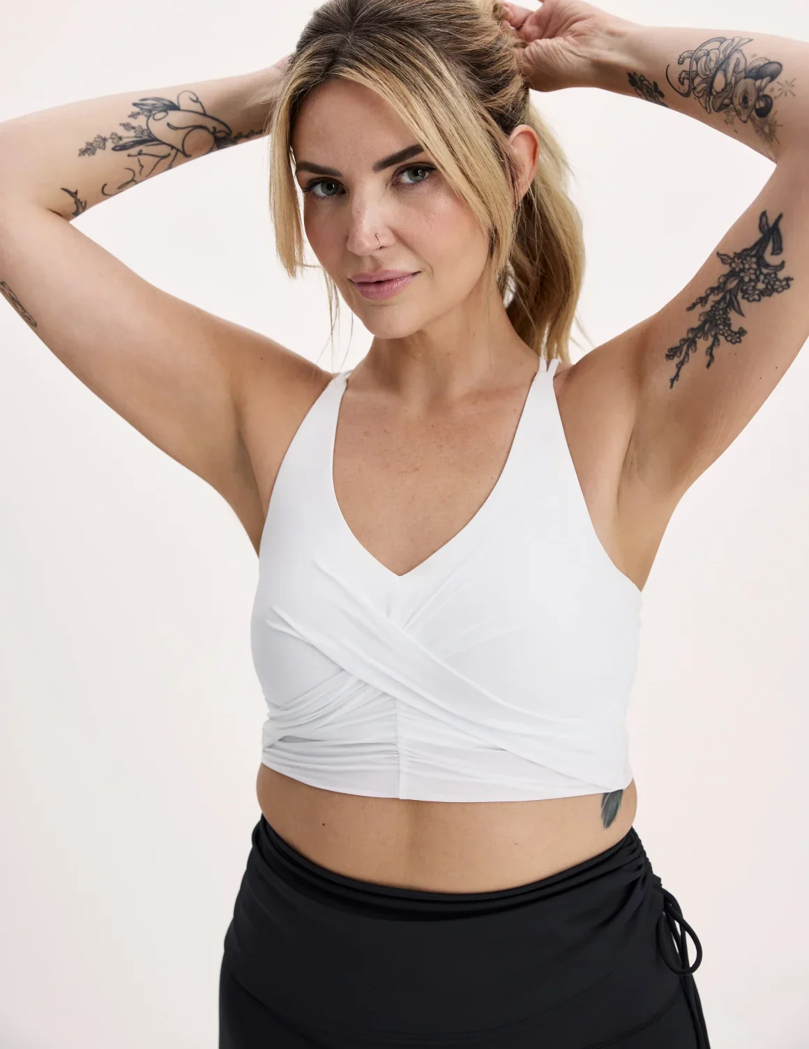 Studio V-Neck Bra - Last Call - Image 13