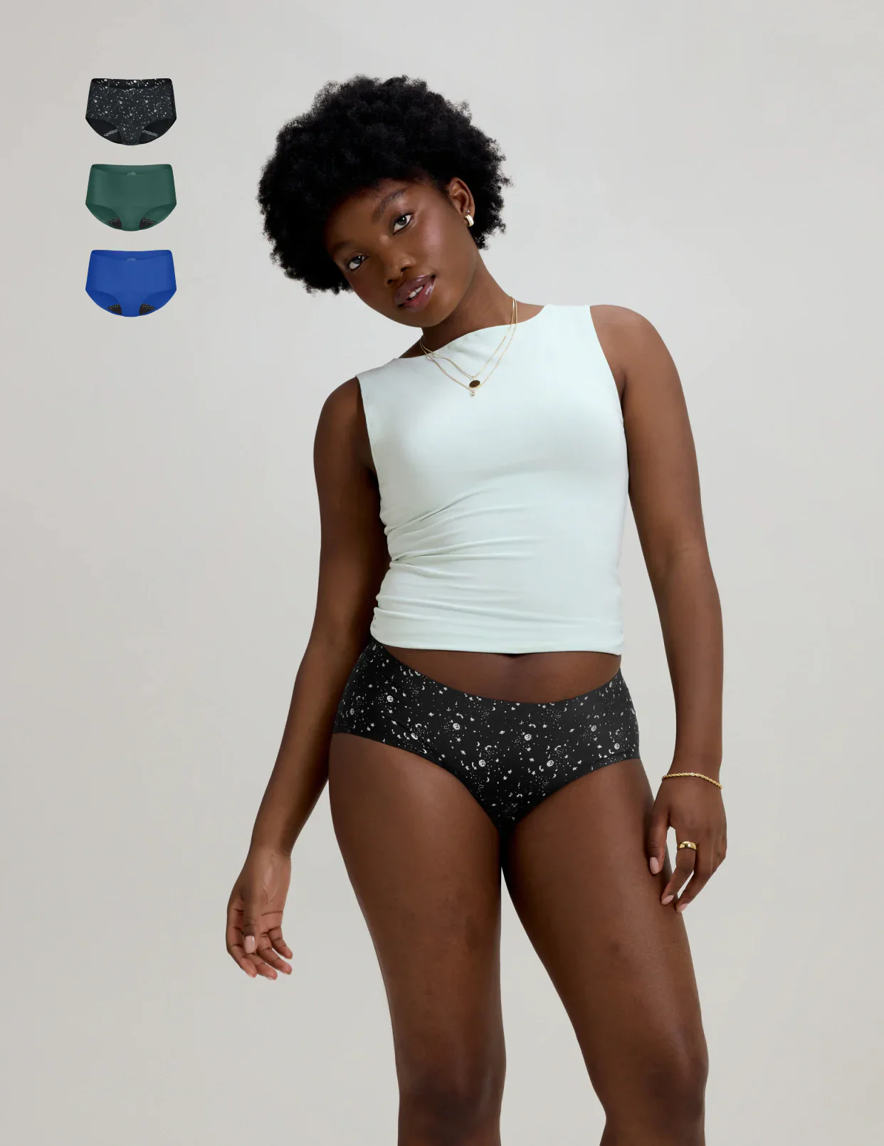 Teen Leakproof UltraThin No-Show Boyshort 3-Pack - Image 11