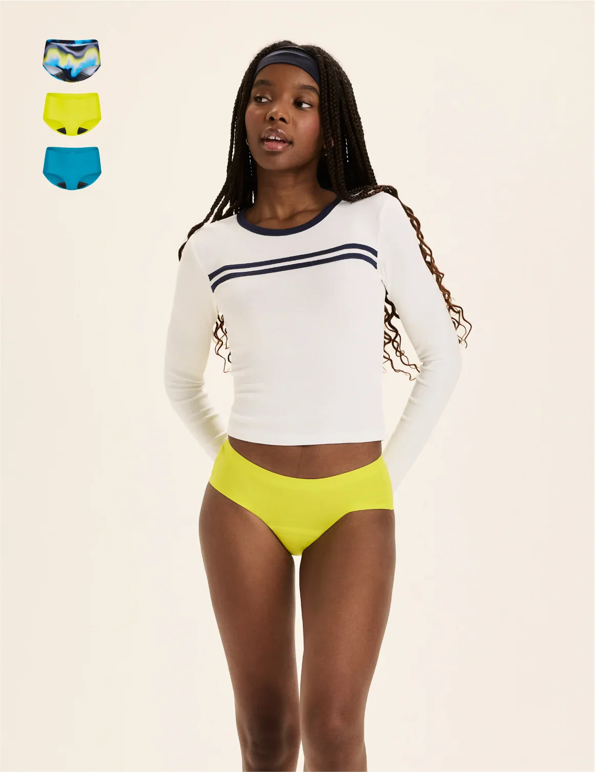 Teen Leakproof UltraThin No-Show Boyshort 3-Pack - Image 19