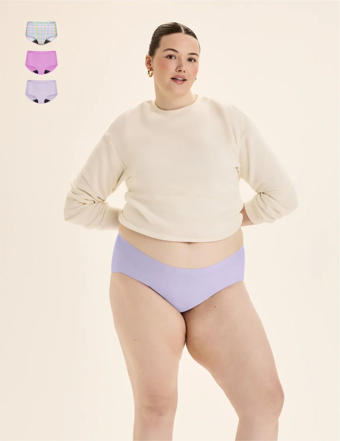 Teen Leakproof UltraThin No-Show Boyshort 3-Pack - Image 27