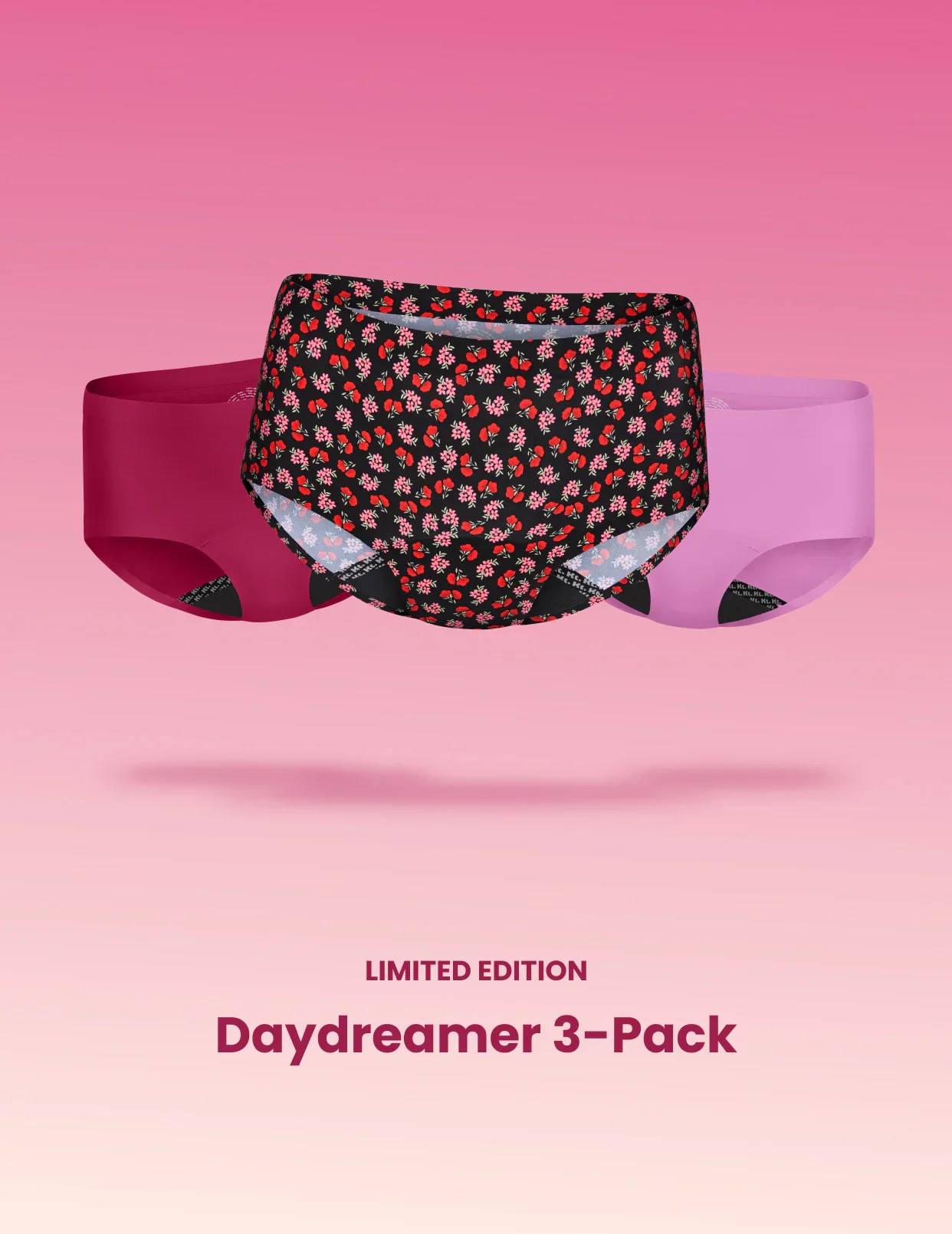 Teen Leakproof UltraThin No-Show Boyshort 3-Pack - Image 33