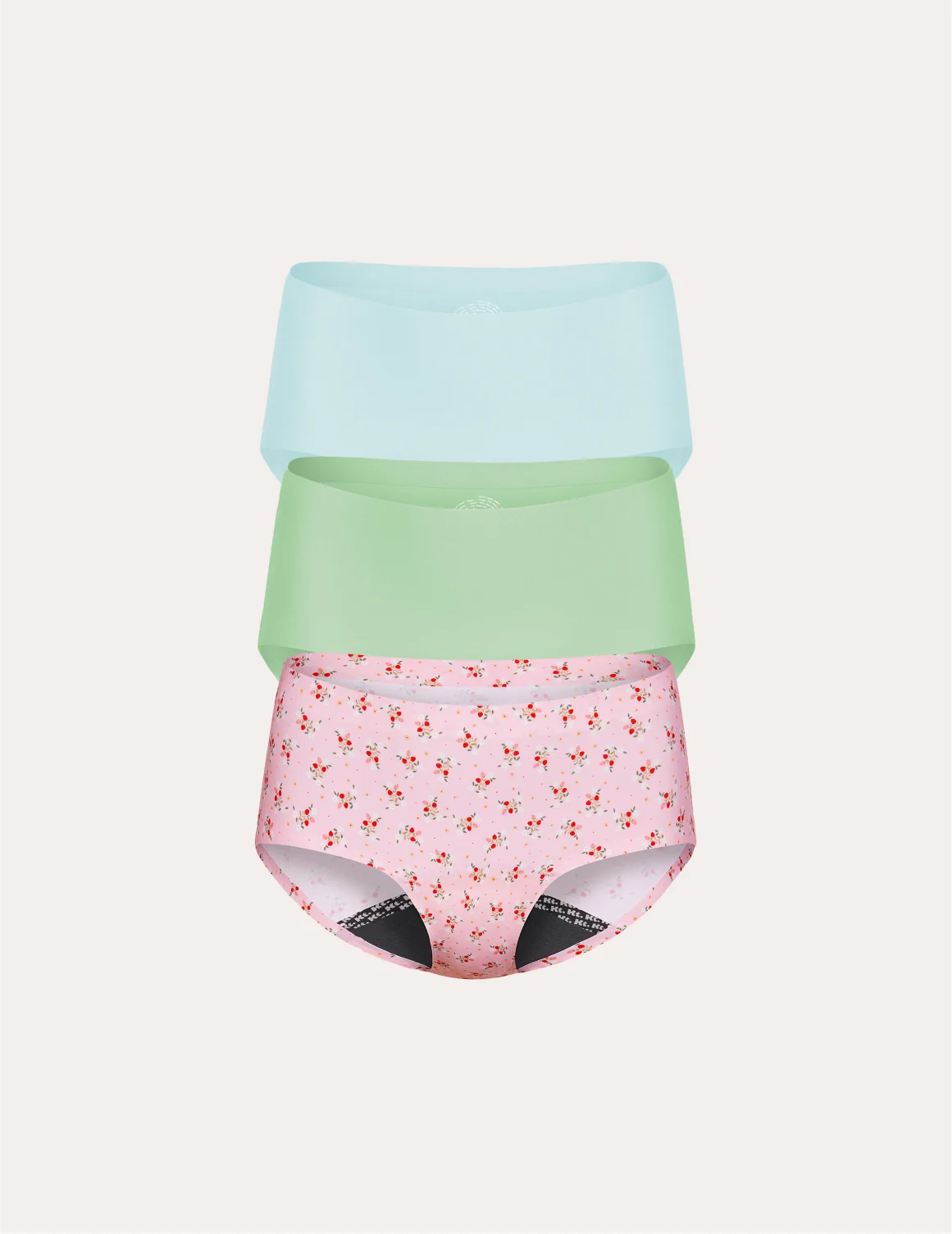 Teen Leakproof UltraThin No-Show Boyshort 3-Pack - Image 39