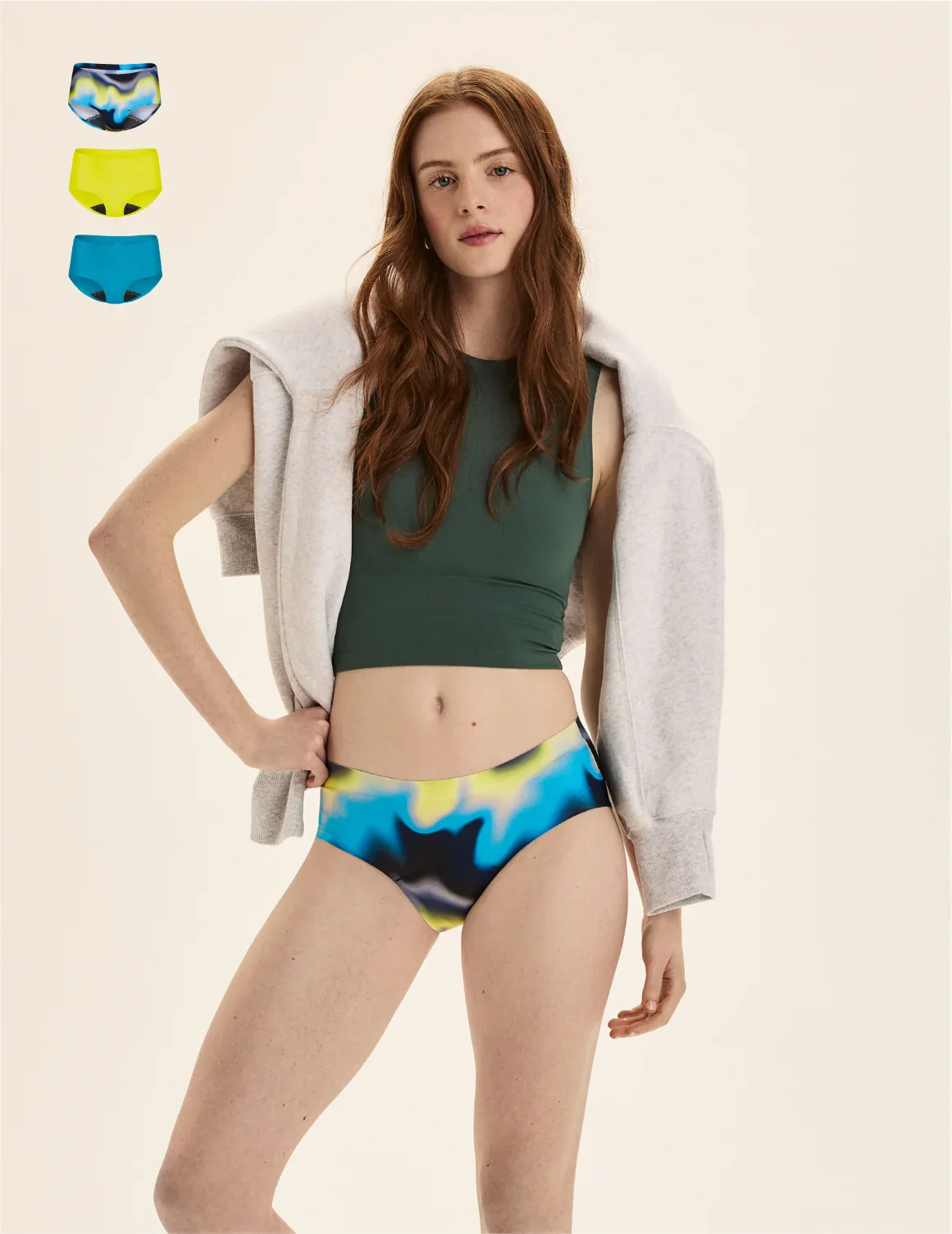 Teen Leakproof UltraThin No-Show Boyshort 3-Pack - Image 4