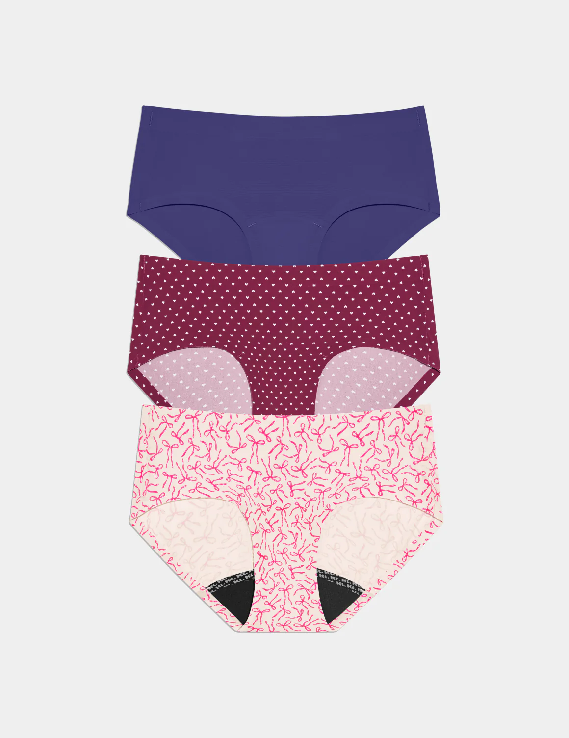 Teen Leakproof UltraThin No-Show Boyshort 3-Pack - Image 43