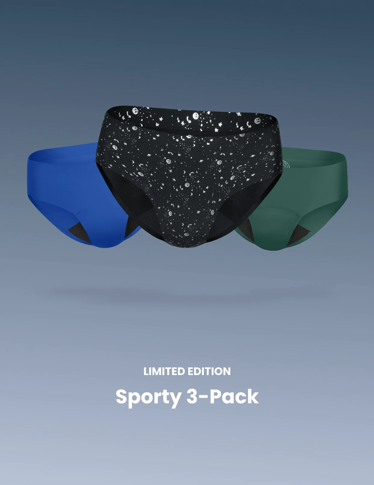 Teen Light Leakproof No-Show Bikini 3-Pack - Image 12