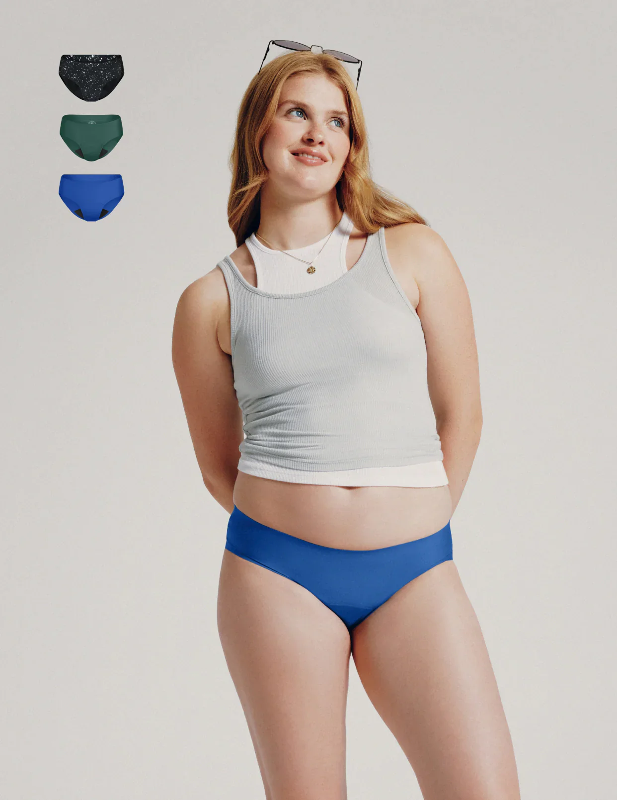 Teen Light Leakproof No-Show Bikini 3-Pack - Image 13