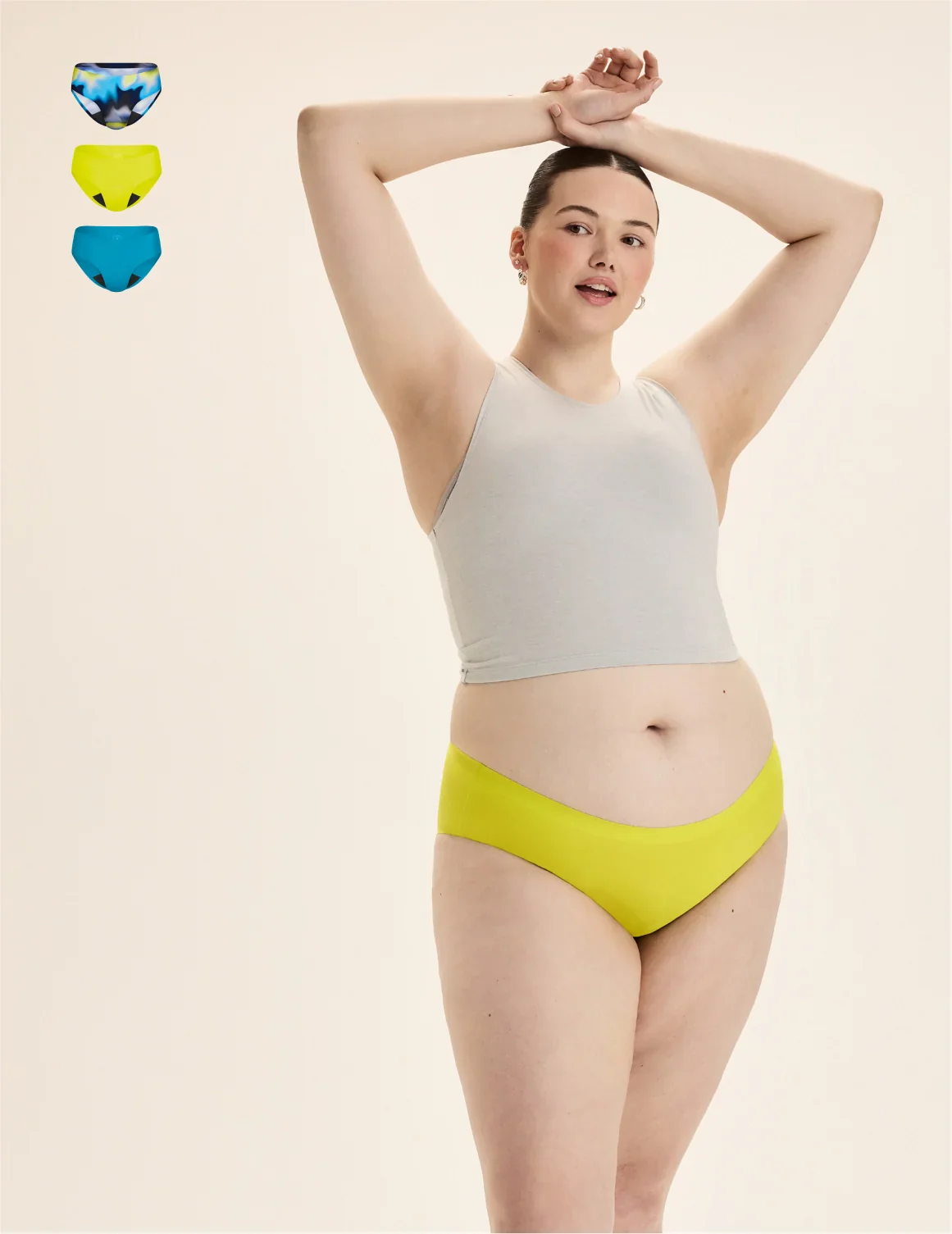 Teen Light Leakproof No-Show Bikini 3-Pack - Image 24