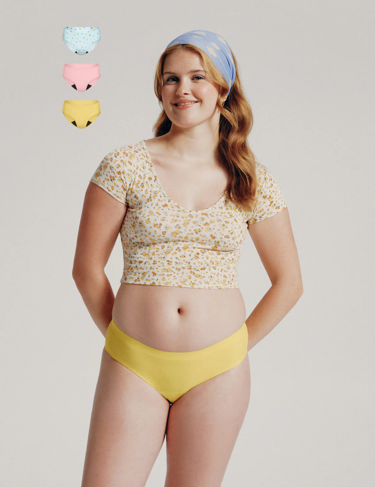 Teen Light Leakproof No-Show Bikini 3-Pack - Image 35