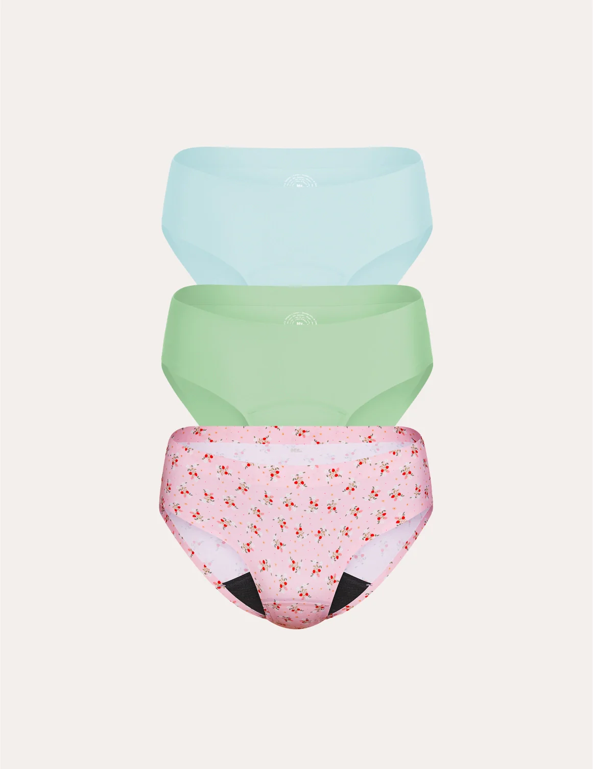 Teen Light Leakproof No-Show Bikini 3-Pack - Image 47