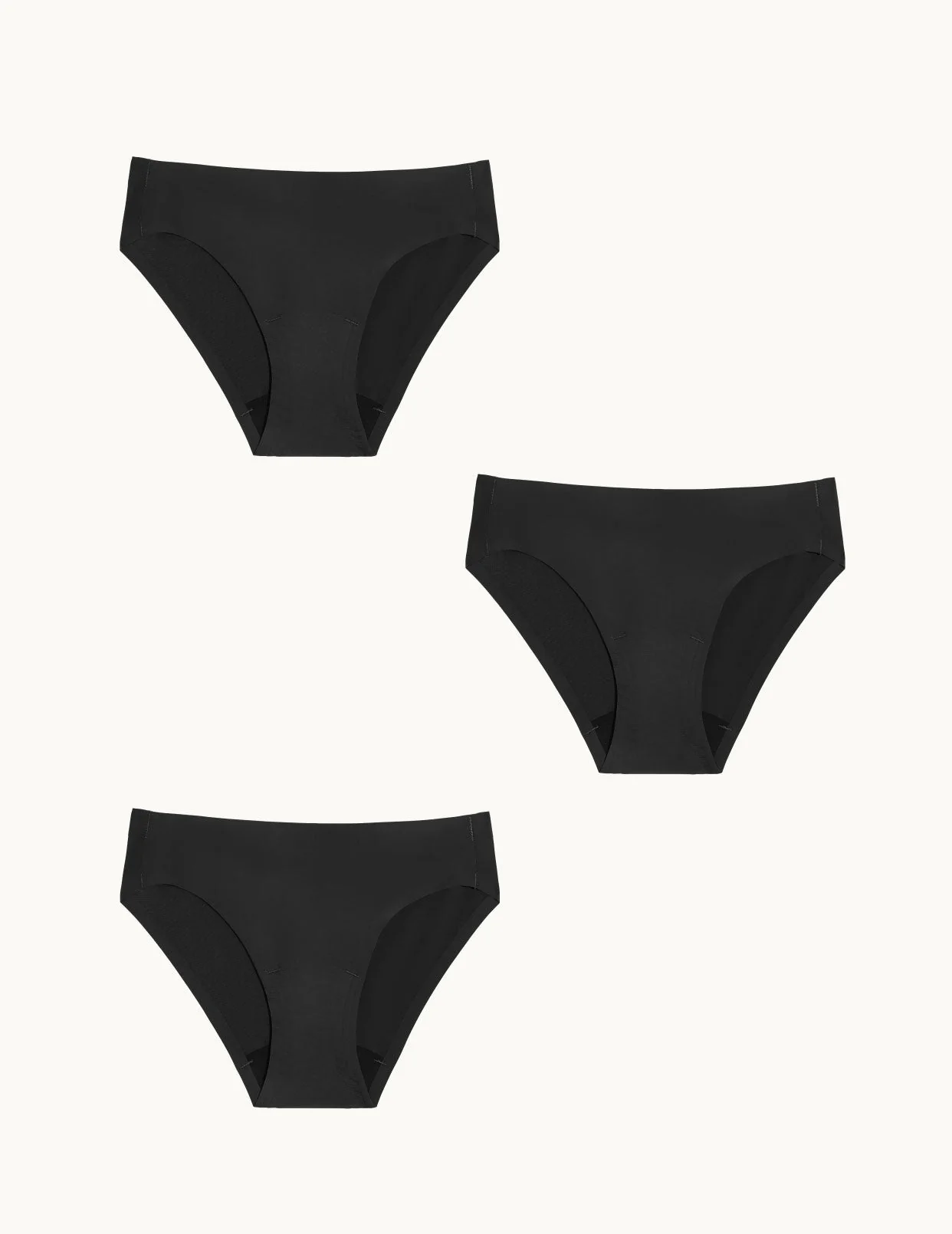 Teen Light Leakproof No-Show Bikini 3-Pack - Image 6