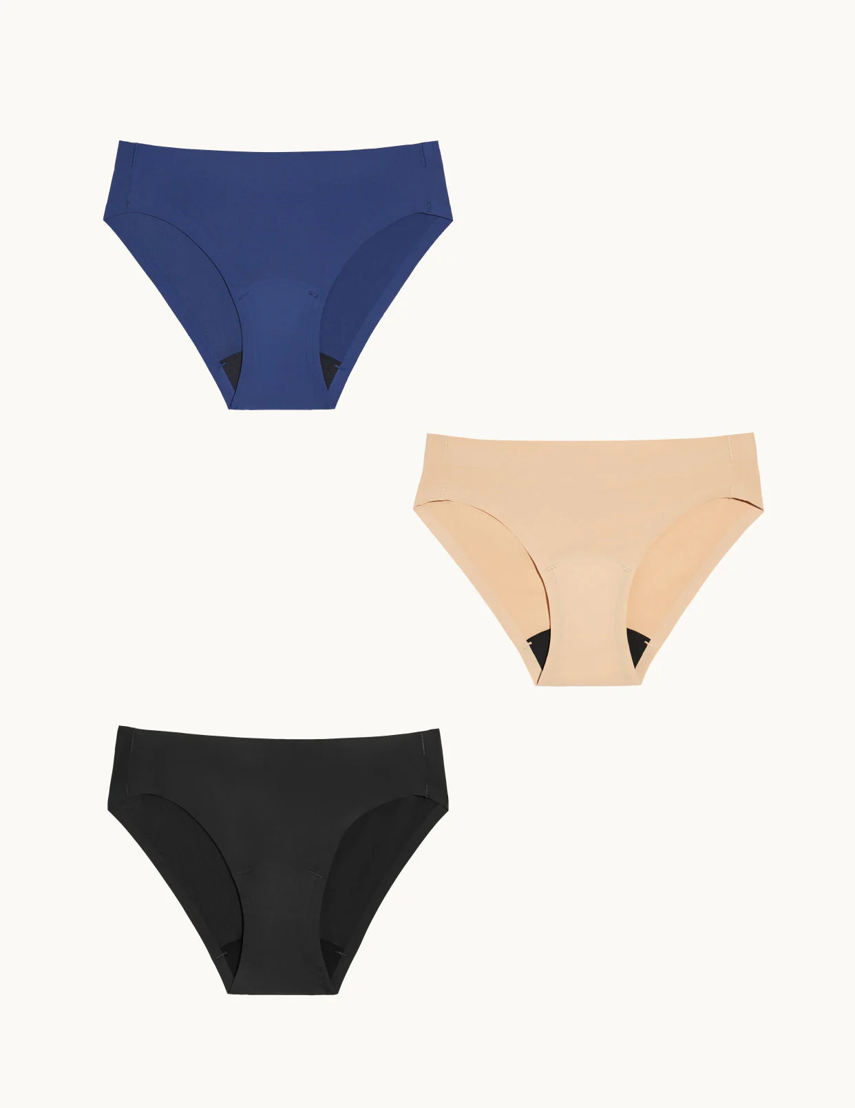 Teen Light Leakproof No-Show Bikini 3-Pack - Image 9