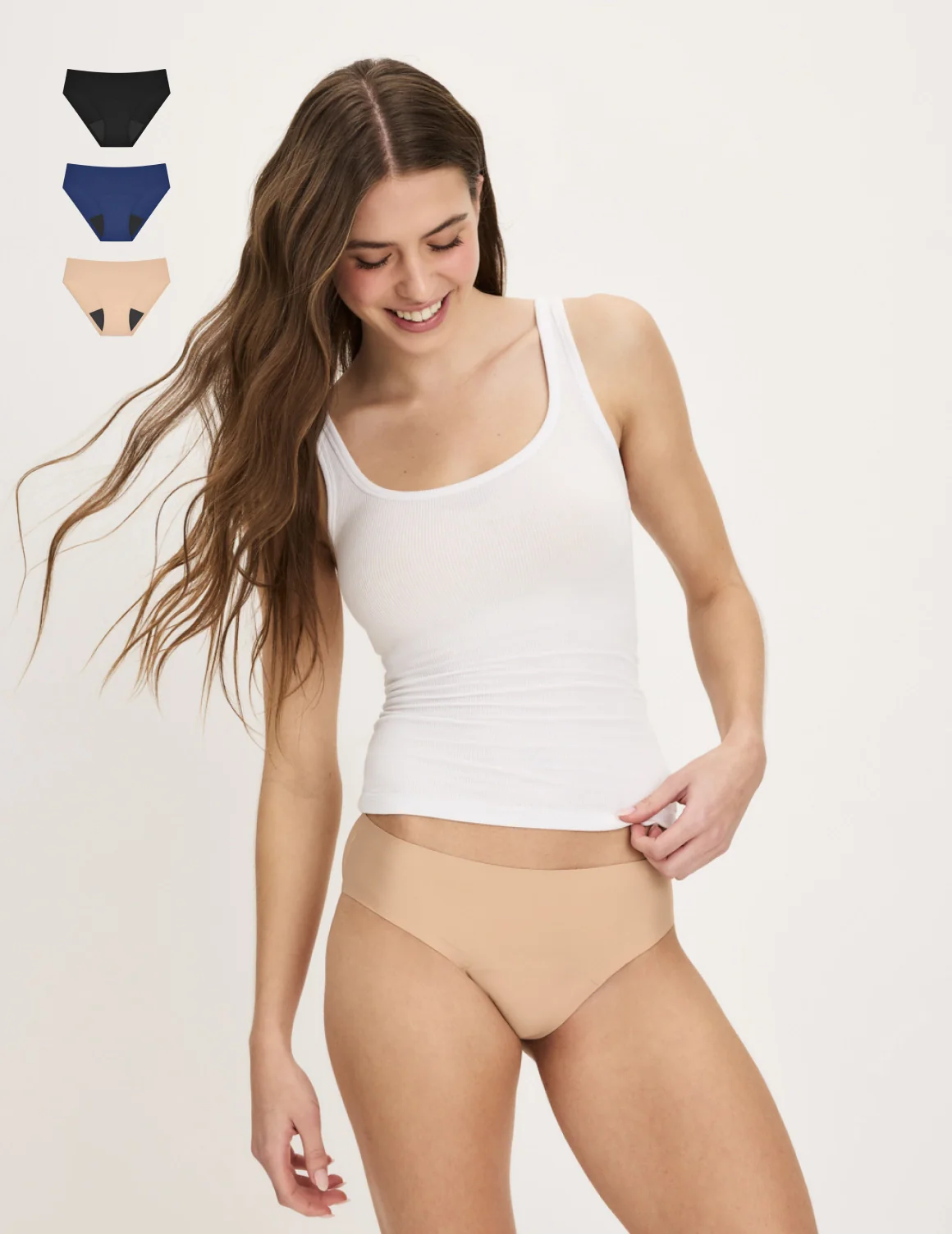 Teen Super Leakproof® No-Show Bikini 3-Pack - Image 8