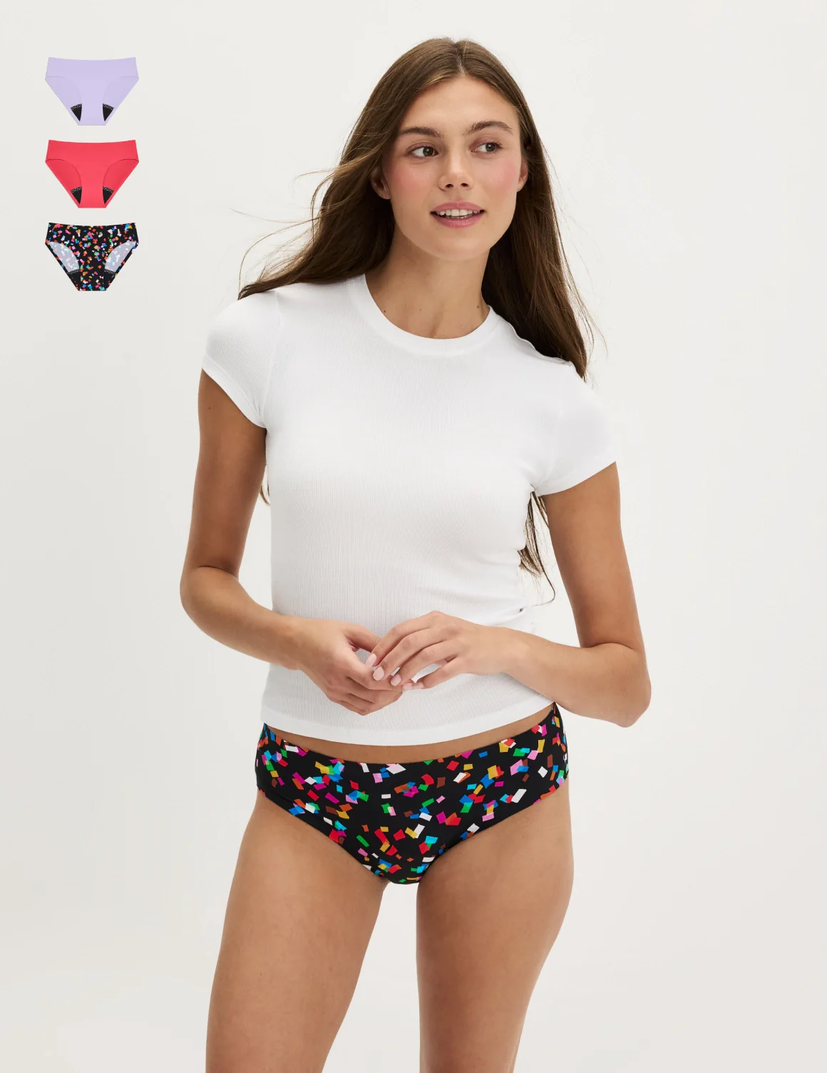 Teen Leakproof UltraThin Bikini 3-Pack - Image 13